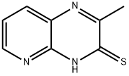 Pyrido[2,3-b]pyrazine-3(4H)-thione, 2-methyl- (9CI) Struktur