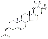 (3β)-Androsta-5,16-diene-3,17-diol 3-Acetate 17-(Trifluoromethanesulfonate)|(3BETA)-雄甾-5,16-二烯-3,17-二醇 3-乙酸酯 17-(三氟甲烷磺酸酯)