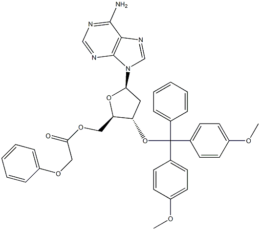 PHEAC-DMT-デオキシアデノシン 化学構造式
