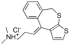 (dimethyl)[3-thieno[2,3-c][2]benzothiepin-4(9H)-ylidenepropyl]ammonium chloride  Struktur