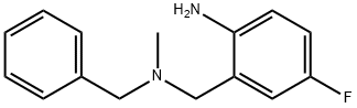 2-{[Benzyl(methyl)amino]methyl}-4-fluoroaniline Structure