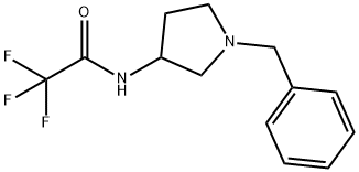 1-BENZYL-3-(TRIFLUOROACETAMIDO)PYRROLIDINE Structure