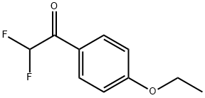 Ethanone, 1-(4-ethoxyphenyl)-2,2-difluoro- (9CI) Structure