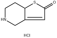 115473-15-9 5,6,7,7a-テトラヒドロチエノ[3,2-c]ピリジン-2(4H)-オン塩酸塩