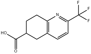 2-(三氟甲基)-5,6,7,8-四氢喹啉-6-羧酸 结构式