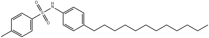N-(4-Dodecylphenyl)-4-methylbenzenesulfonamide 结构式
