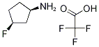 cis-3-FluorocyclopentanaMine Trifluoroacetate Salt Struktur