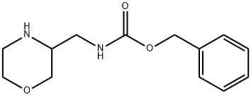 3-N-Cbz-aminomethylmorpholine Struktur