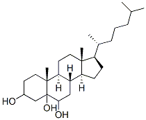 cholestane-3,5,6-triol Struktur