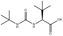 N-[(tert-Butylamino)carbonyl]-3-methylvaline Structure
