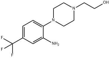 1155523-06-0 2-{4-[2-Amino-4-(trifluoromethyl)phenyl]-1-piperazinyl}-1-ethanol