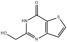 2-(Hydroxymethyl)thieno[3,2-d]pyrimidin-4(3H)-one Struktur