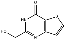 2-(羟甲基)噻吩并[3,2-D]嘧啶-4(3H)-酮, 1155535-46-8, 结构式