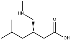 (3S)-3-(N-Methylaminomethyl)-5-methylhexanoic Acid Struktur