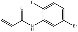 N-(5-bromo-2-fluorophenyl)acrylamide Structure