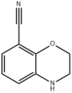 3,4-二氢-2H-苯并[1,4]噁嗪-8-甲腈盐酸盐,115661-89-7,结构式