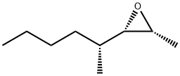 Oxirane,  2-methyl-3-(1-methylpentyl)-,  [2-alpha-(R*),3-alpha-]-  (9CI) Struktur