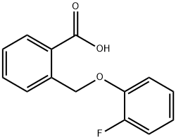 2-[(2-Fluorophenoxy)methyl]benzoic acid|