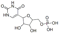 プソイドウリジン5′-りん酸 化学構造式