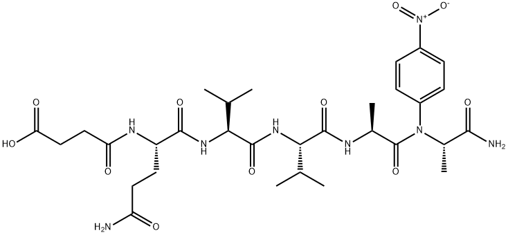 succinylglutaminyl-valyl-valyl-alanyl-alanine-4-nitroanilide|