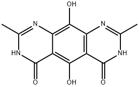 Pyrimido[5,4-g]quinazoline-4,6(1H,7H)-dione,  5,10-dihydroxy-2,8-dimethyl-  (9CI) Structure