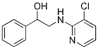 2-(3-chloropyridin-2-ylaMino)-1-phenylethanol Structure