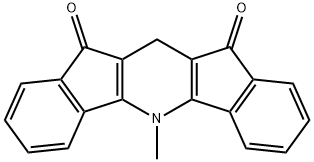 Diindeno[1,2-b:2,1-e]pyridine-10,12-dione,  5,11-dihydro-5-methyl-,115740-46-0,结构式