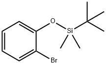 (2-溴苯氧基)(叔丁基)二甲基硅烷, 115750-83-9, 结构式