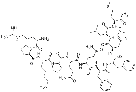 (D-ARG1,D-PHE5,D-TRP7,11)-ВЕЩЕСТВО P структура