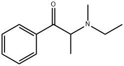 N-ethyl-N-Methylcathinone (hydrochloride Struktur