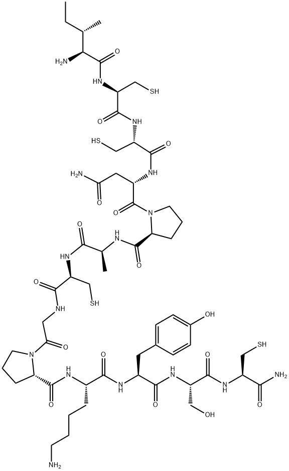 ALPHA-CONOTOXIN SI Structure