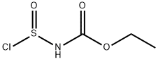 Carbamic  acid,  (chlorosulfinyl)-,  ethyl  ester  (9CI) 化学構造式