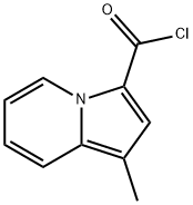 3-Indolizinecarbonylchloride,1-methyl-(9CI) 结构式