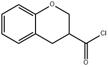 CHROMAN-3-CARBONYL CHLORIDE Struktur