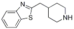 2-(哌啶-4-基甲基)苯并[D]噻唑 结构式