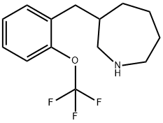 Hexahydro-3-[[2-(trifluoroMethoxy)phenyl]Methyl]-1H-azepine Struktur