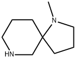1,7-Diazaspiro[4.5]decane, 1-Methyl- Structure