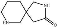 2,7-二氮杂螺[4.5]癸-3-酮 结构式