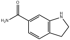 1H-Indole-6-carboxaMide, 2,3-dihydro- Struktur