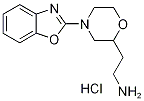 2-[4-(1,3-benzoxazol-2-yl)morpholin-2-yl]ethanamine hydrochloride 结构式