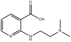 2-{[2-(Dimethylamino)ethyl]amino}nicotinic acid Structure