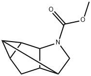 3,5,6-Methenocyclopenta[b]pyrrole-1(2H)-carboxylic  acid,  hexahydro-,  methyl  ester  (9CI) 结构式