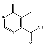6-Hydroxy-5-MethylpyriMidine-4-carboxylic acid Structure