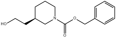 1-CBZ-3-(2-羟乙基)哌啶, 115909-93-8, 结构式