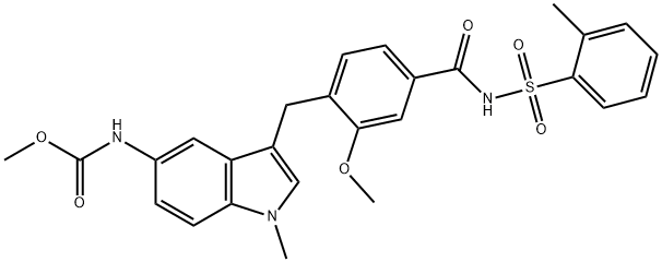 메틸3-[2-메톡시-4-(o-톨릴술포닐카르바모일)벤질]-