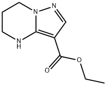 4,5,6,7-四氢吡唑并[1,5-A]嘧啶-3-羧酸乙酯 结构式