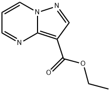 PYRAZOLO[1,5-A]PYRIMIDINE-3-CARBOXYLIC ACID ETHYL ESTER Struktur