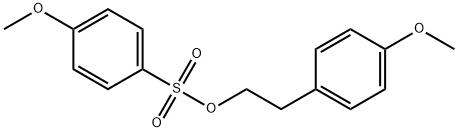 p-トルエンスルホン酸2-(4-メトキシフェノキシ)エチル 化学構造式