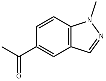 1-(1-甲基-1H-吲唑-5-基)乙酮,1159511-24-6,结构式