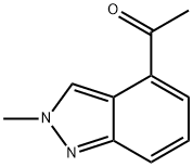 4-乙酰基-2-甲基-2H-吲唑,1159511-27-9,结构式
